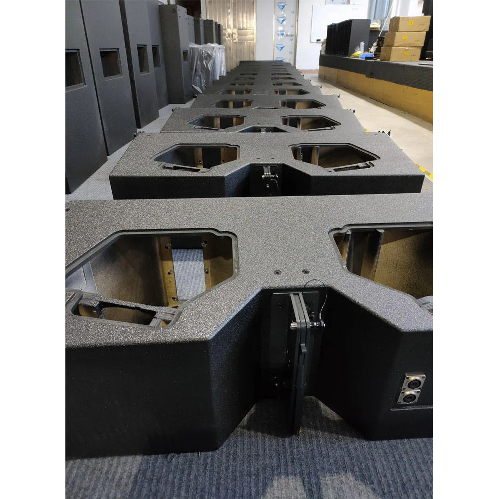 WPL double 12 inch line array speaker system PA sound outdoor concert sound system sound
