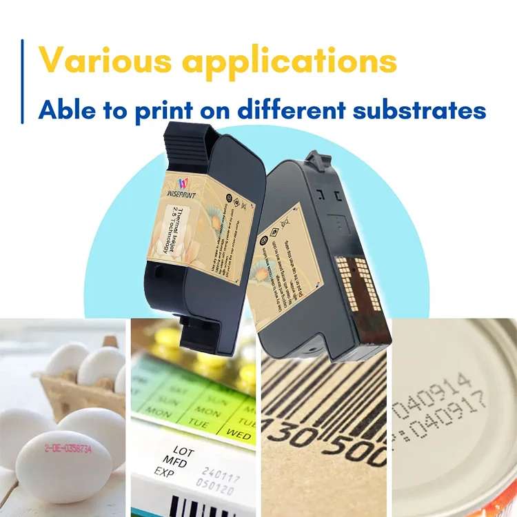 Wiseprint Professional TIJ Ink Cartridge Ink Filling Machiilne Customized 12.7MM On Line TIJ Inkjet Printer Cartridge