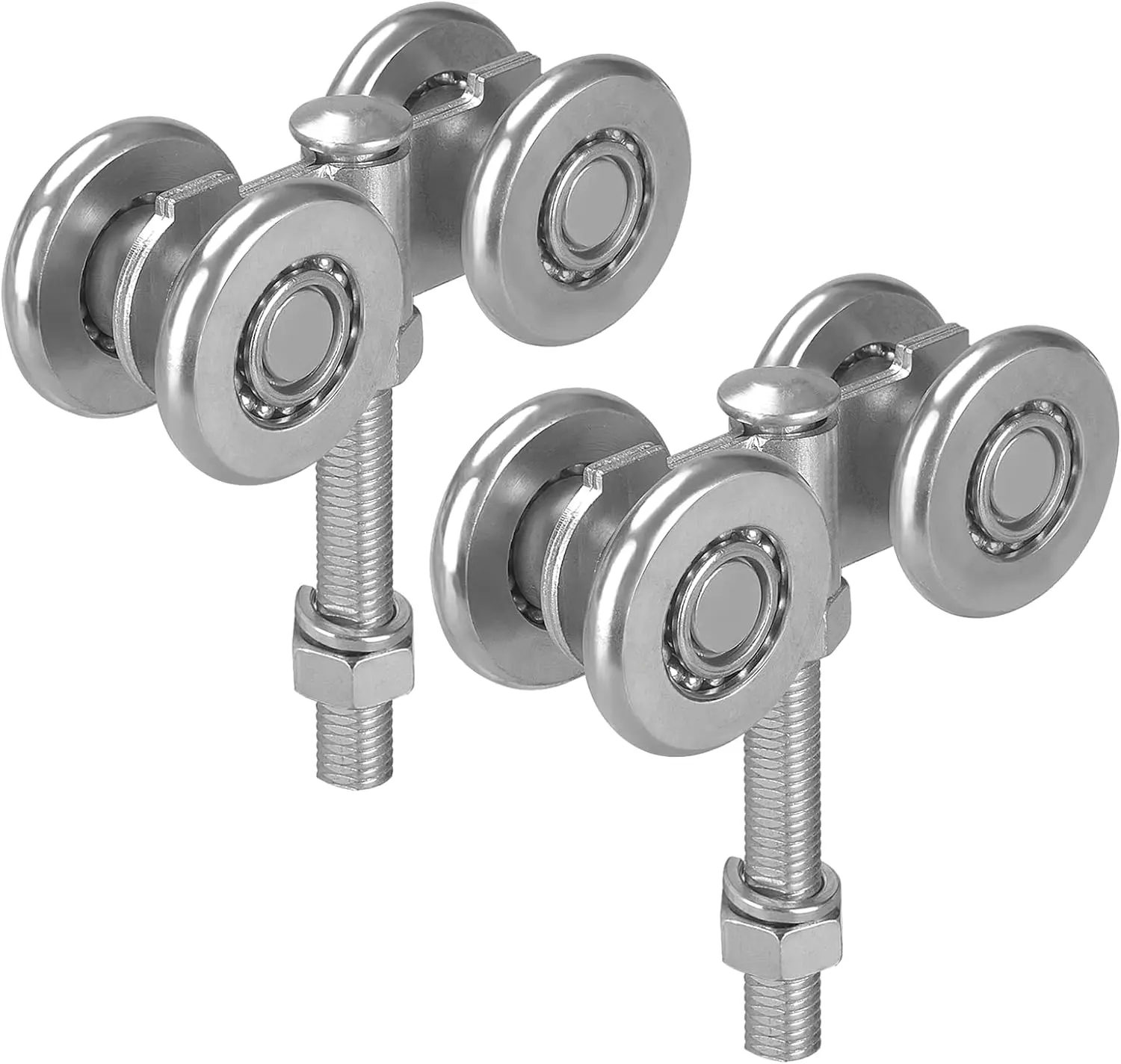 Heavy duty Silent Smooth sliding doors barn door Hanging Track roller wheel