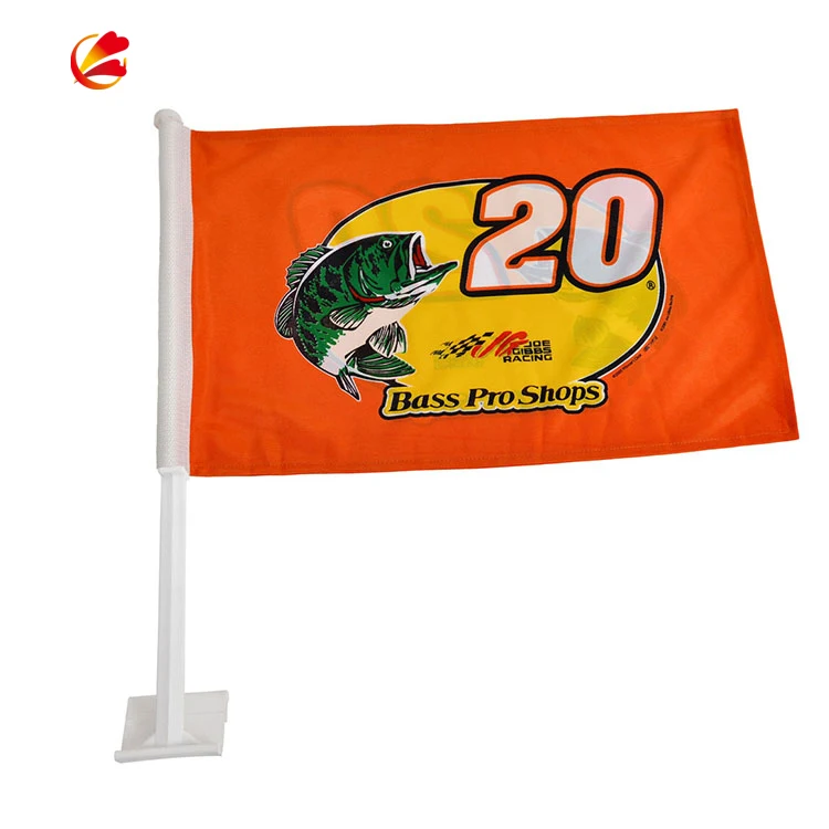 Customized High Quality Mini Outdoor Car Window Bow Beach Flag Teardrop Flags