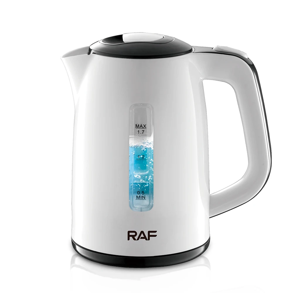 RAF Cheap Multi Color Plastic Fast Boil 1.7 L Electric Jug Water Boiler Electric Kettle