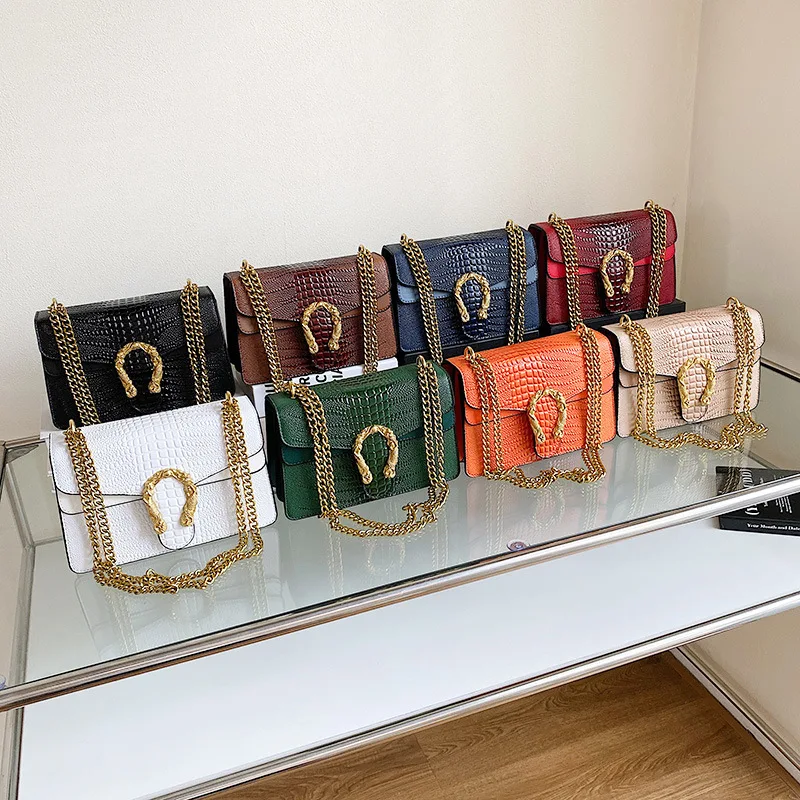 Wholesale Custom Chain Purses Classic Clutch Shoulder Bag  Small Crossbody Designer Handbag for Women