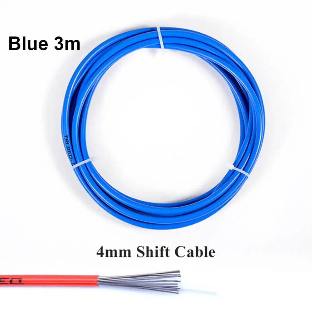 Wholesale Mountain Bike Brake Cable Road Folding Cycling Bicycle Shift Brake And Gear Cable 4mm/5mm Pipe Wire Bike Brake Cable