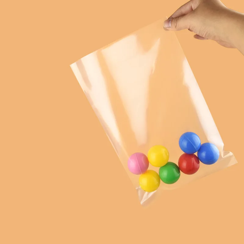 Factory Direct Plastic Bag HDPE LDPE Clear Poly Flat Bags on Roll with Customized Printing food freezer sandwich bag