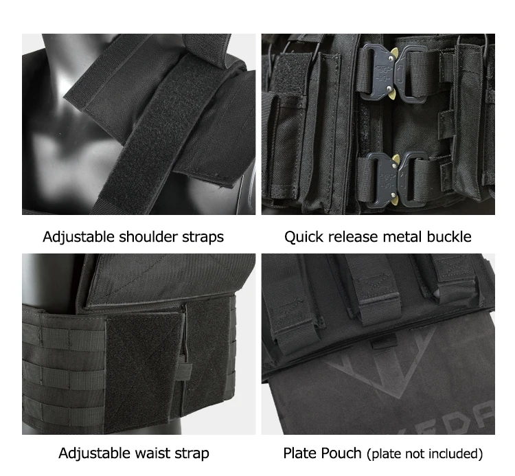 Yakeda Modular Special Operations Laser Cut Tactical Vest Tactico Plater Carrier Tactical Plate Carrier Vest Carrier Tactic