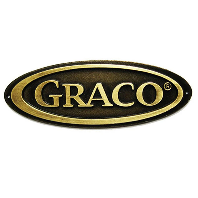 brass gold abaya logo metal