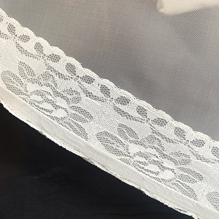 High-quality White 100% polyester Crinoline Girls Petticoat Underskirt For Weddings