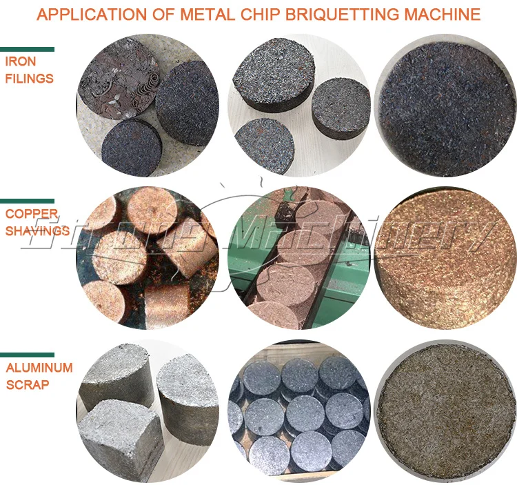 Hot sale briquette metal scrap briquetting press machine