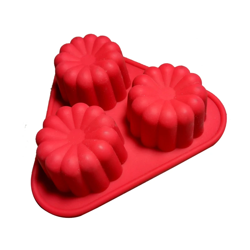 Wholesale Flower Candy Silicone Chocolate Molds for Baking