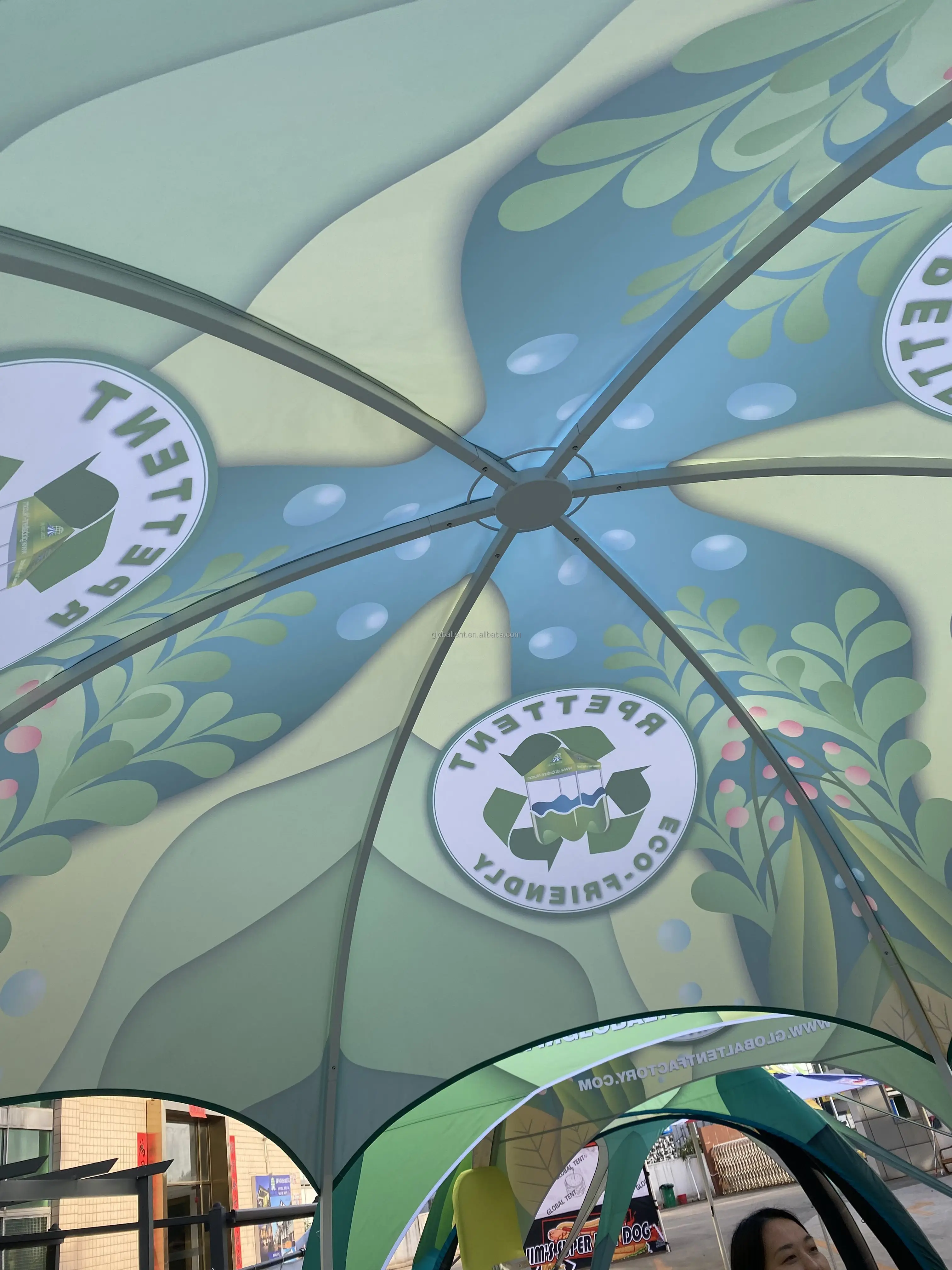 GLOBAL TENT High Quality Waterproof Wholesale Portable Promotional Vendor Kiosk Tents Wedding Event Party