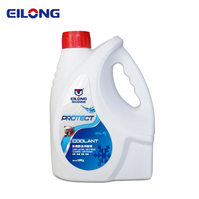 China Factory Price long life Concentrated Coolant Green 1.5KG Antifreeze Car -45 Glycol Type Antifreeze