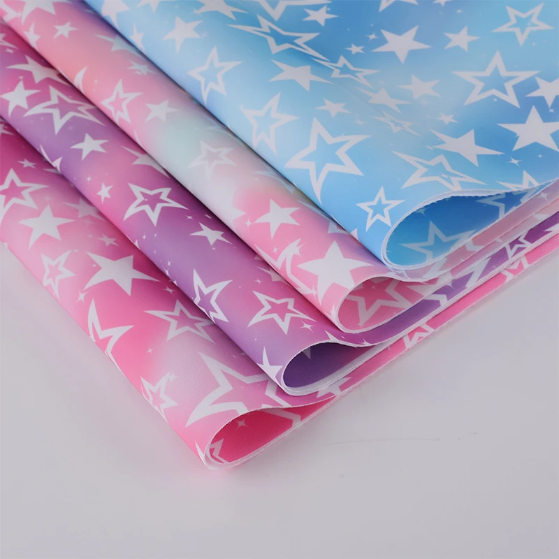 150D Polyester Oxford Printed Waterproof Fabric with PVC Coating Woven Pattern Design Plain for Girls Luggage Bag Fabric