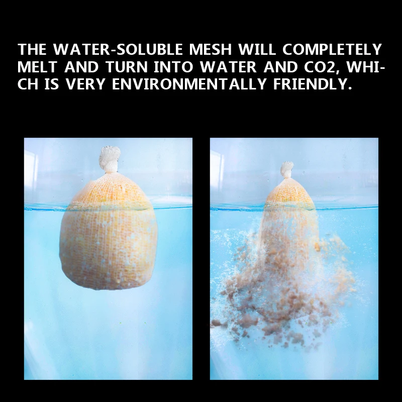 18mm 25mm 37mm 44mm PVA Refill Mesh Carp Fishing Mesh Bait Dissolving Fishing Mesh Net for Fishing Baits