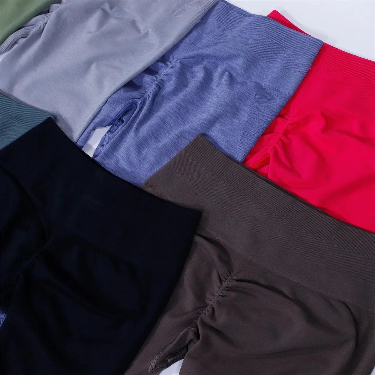 Top fabric work out short for women booty scrunch yoga gym short TWILIGHT Seamless AMPLIFY SHORT