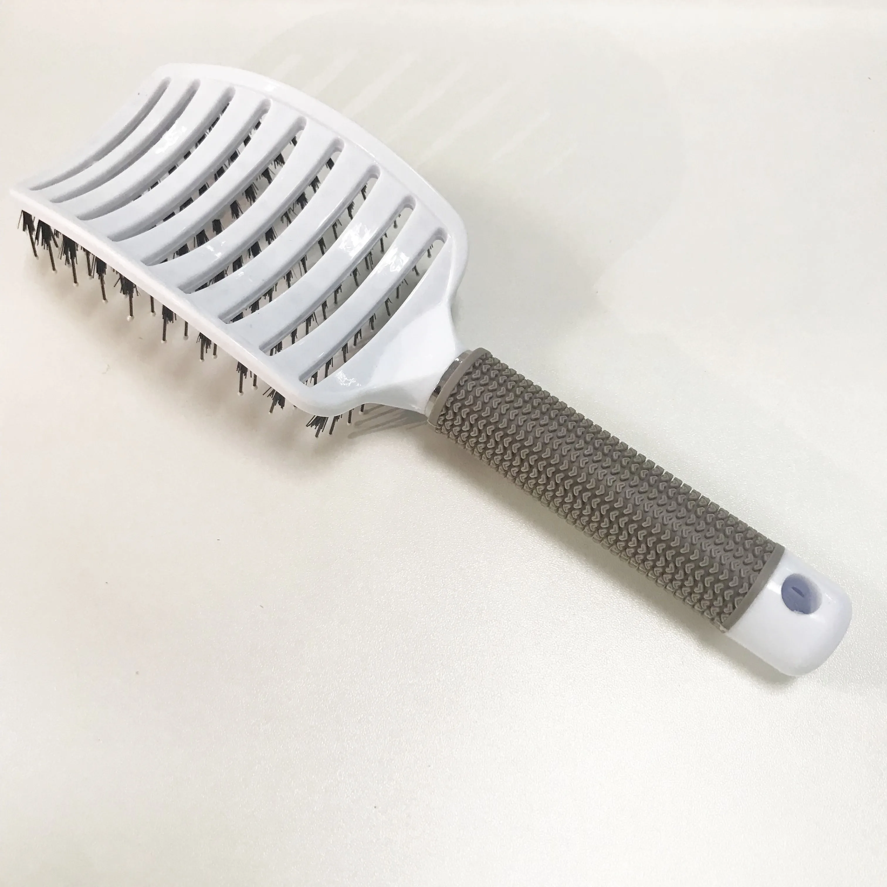 Woman Hair Comb Scalp Massage Comb Bristle Detangling Hairbrush Bristle Nylon Women Hairdressing Styling Tool Curly Hair Brush