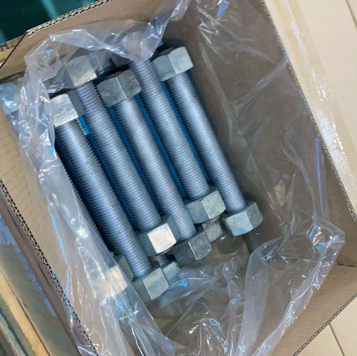 M100 Zinc Coating DIN 975 A193 B7 Alloy Stud Bolt A193 B7