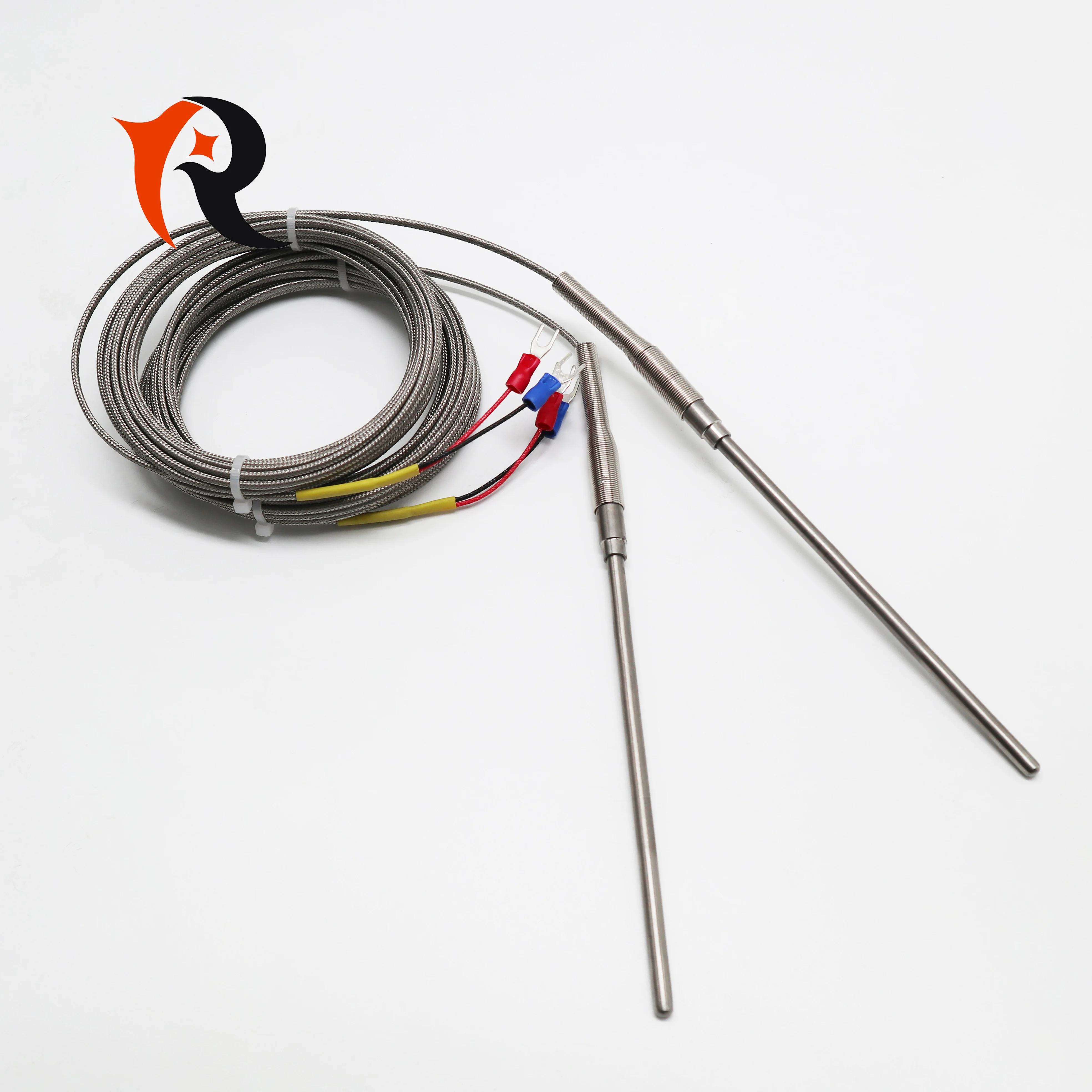 Customized thermocouple temperature sensor 5*150mm K type thermocouple