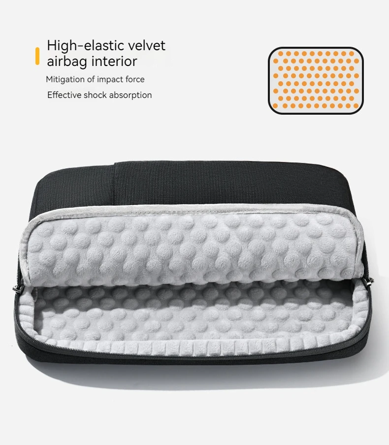 Laptop Case Bag Shockproof Protective Laptop Cover Briefcase Carrying Computer Bag with Accessory Pocket Portable Laptop Sleeve