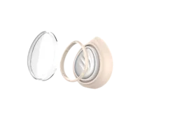 Nicemay rechargeable ecofriendly 3 color light therapy silicone led facial mask beauty machine with heating