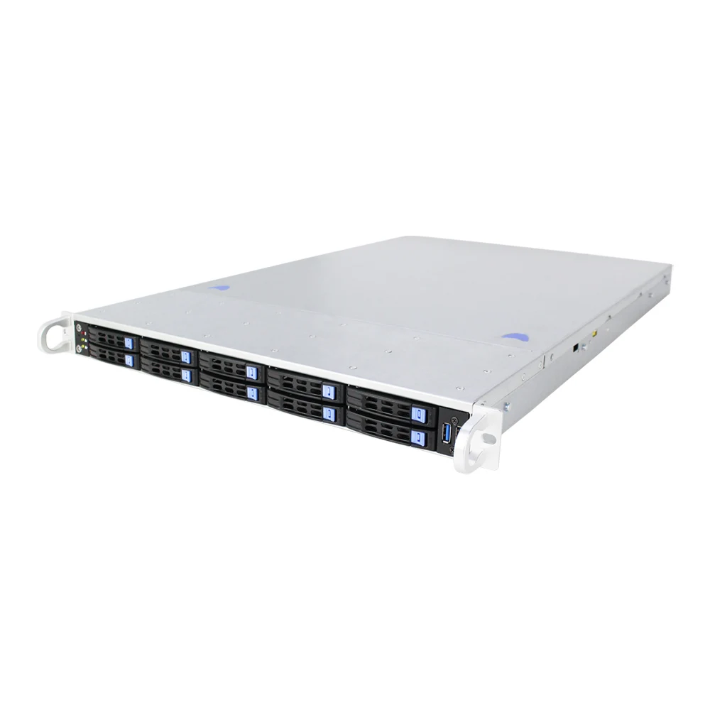 Серверное шасси 1U Pc чехол для Nas Storage Server поддерживает материнскую плату Atx Mini Itx
