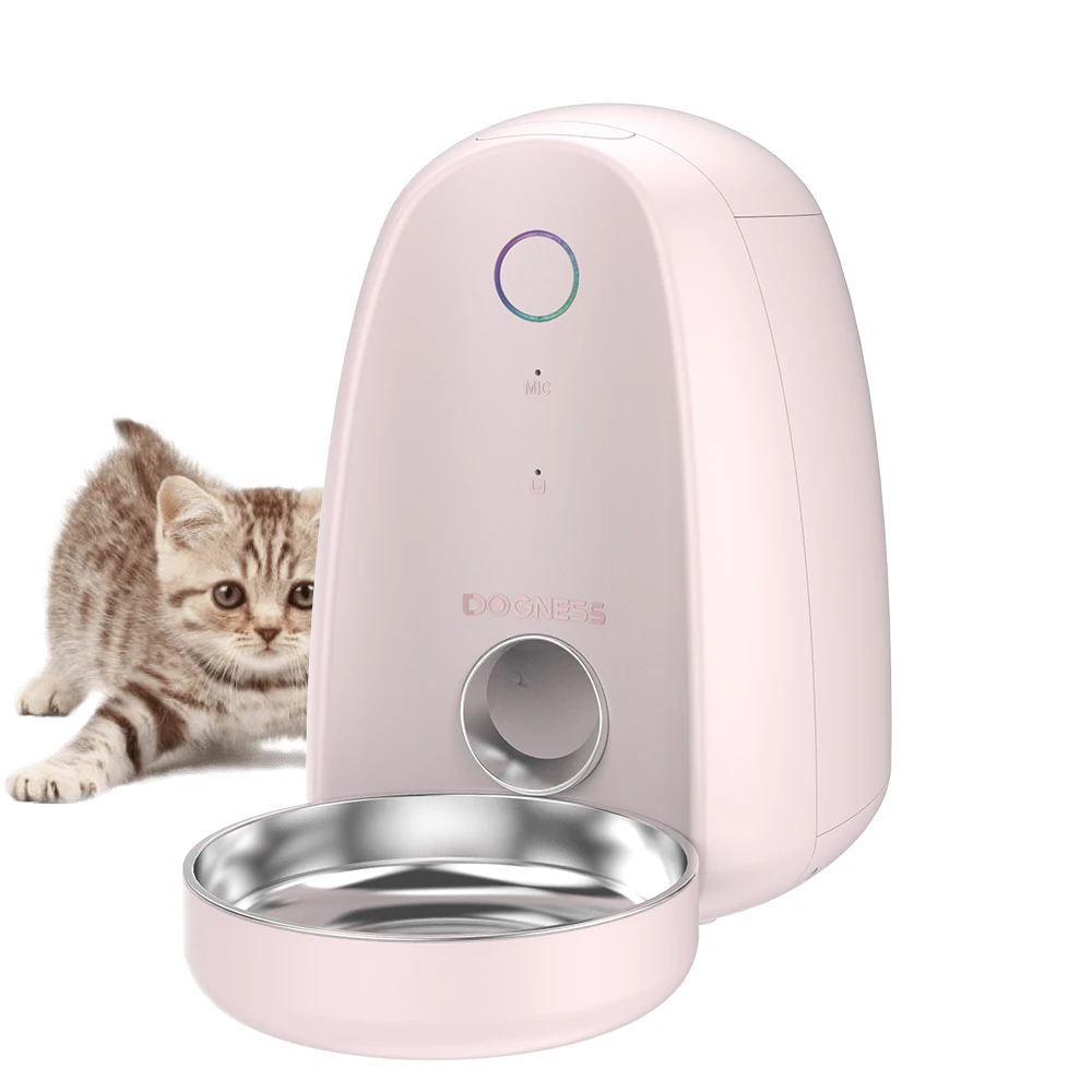 
 Dogness wifi Пульт дистанционного управления автоматическая кормушка для кошек повышенная кормушка для домашних животных автоматическая кормушка для домашних животных пищевой дозатор  