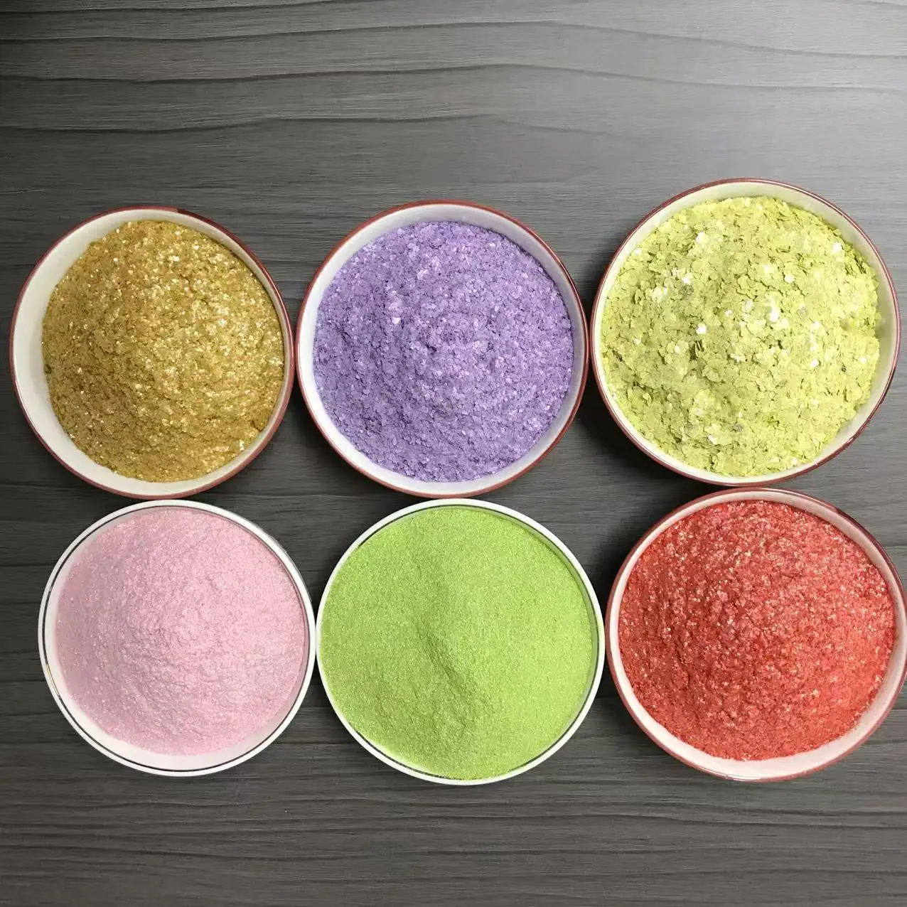 Colored mica crushed flakes for resin painting arts for oil drilling color mica sheets