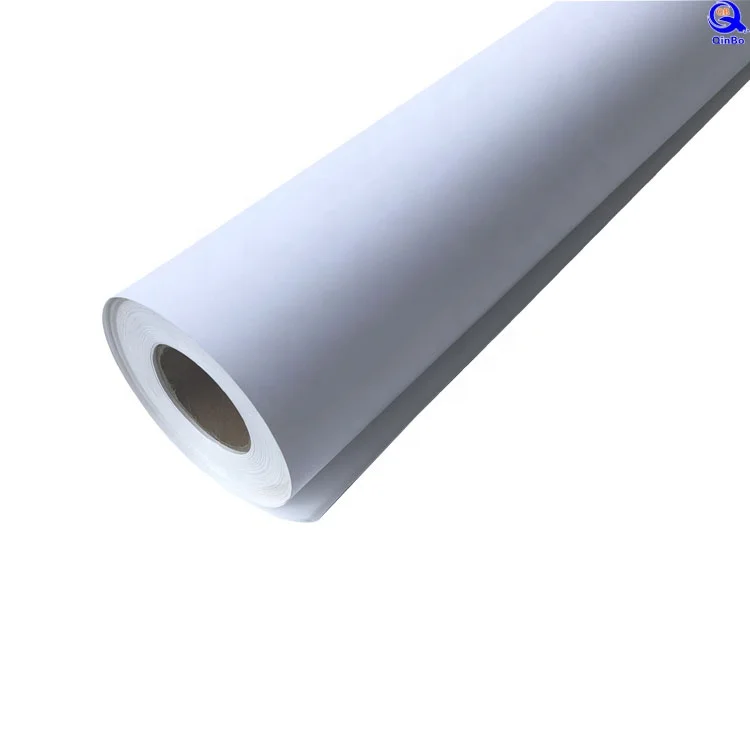 152CM*50M  PP Synthetic Paper With PET Liner 160gsm  High Density PP Paper Coated Paper For Printing   Advertising Materials