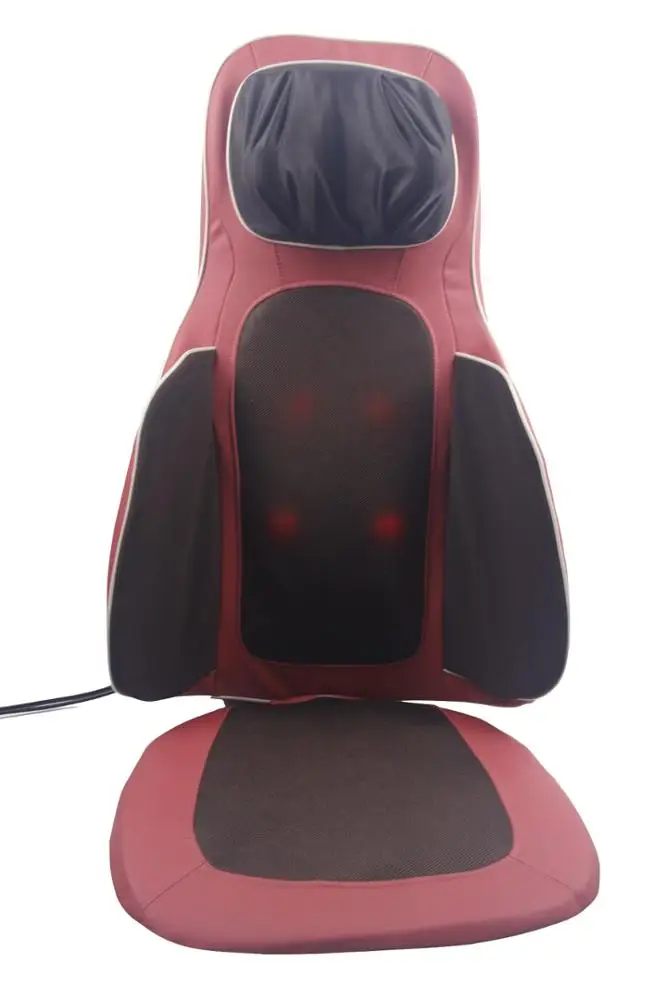 
High Quality Massage Seat Cushion with Neck Kneading Back Heating Air Compression for Car sofa office 
