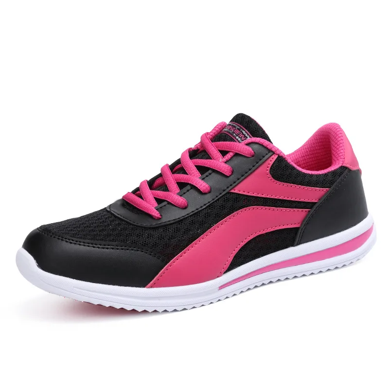 New Style Running Sports Casual Shoes Women Trend Breathable Sneakers Ladies Fashion Shoes Accept Custom Logo