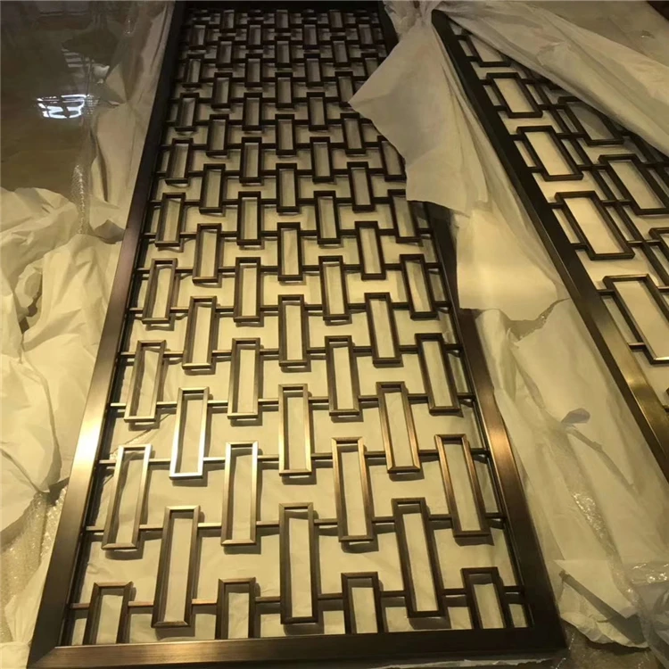 
Good quality dubai stainless steel divider panel wall room divider screen 