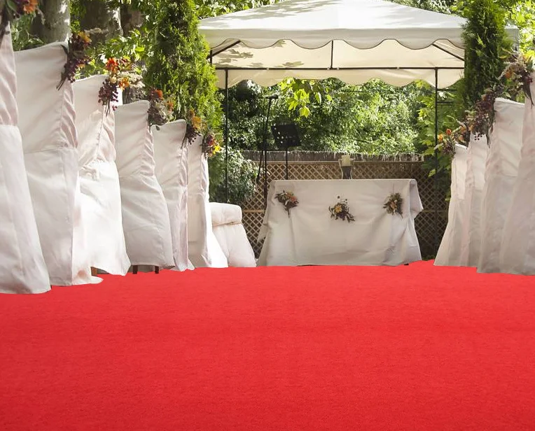 Polyester Needle punch carpet Commercial exhibition carpet cheap  wedding carpet