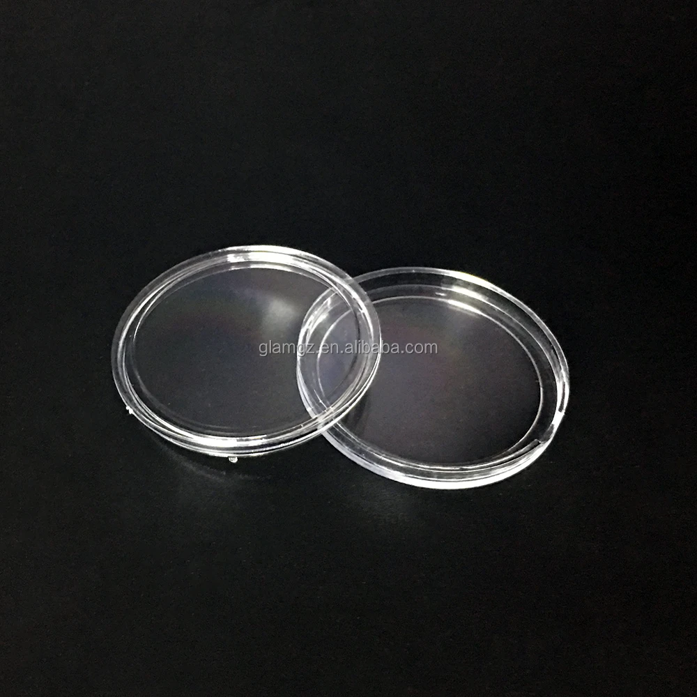 50mm 60mm 70mm 80mm Plastic Medal Capsule Mini Empty Plastic Coin Capsule