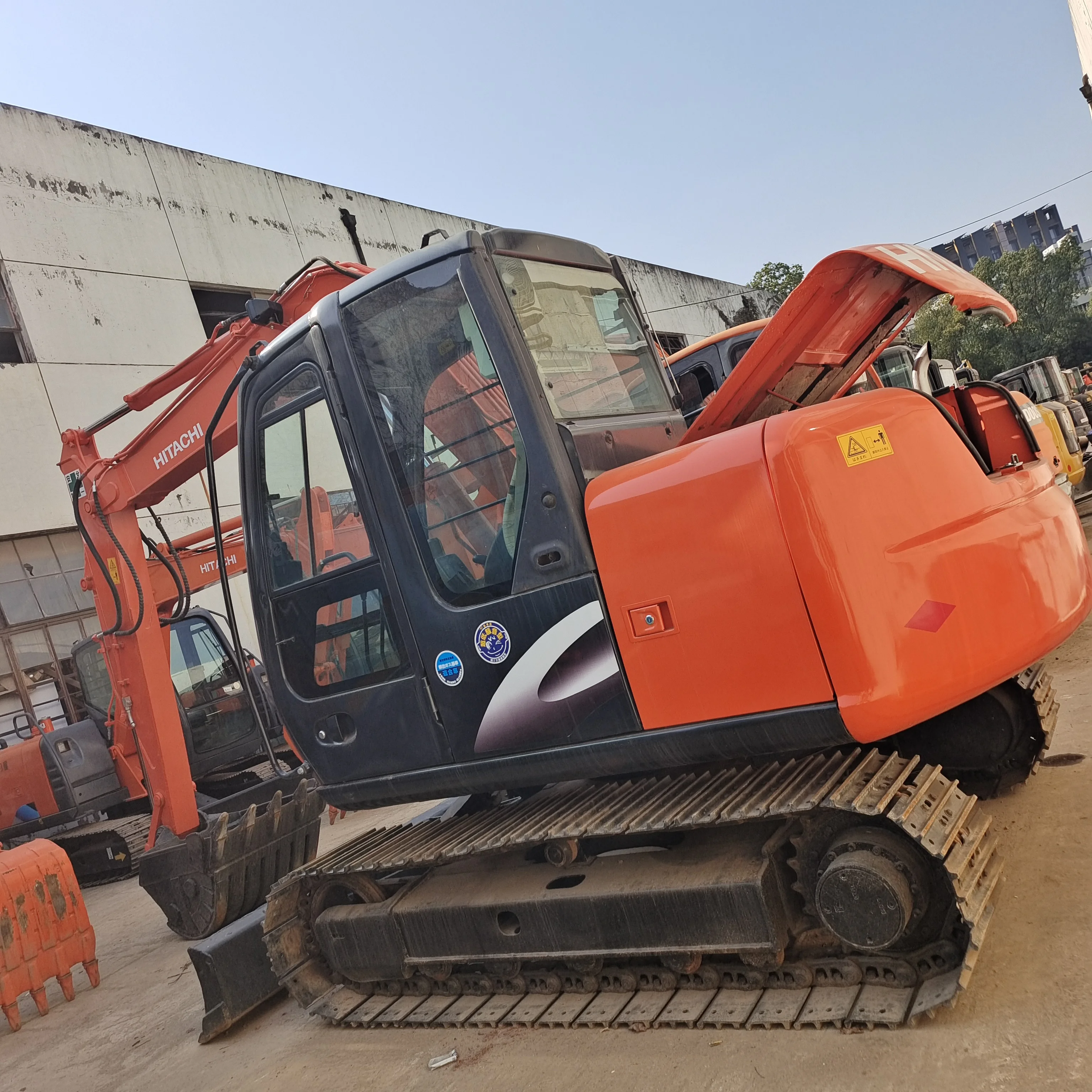Используемый оригинальный Экскаватор hitachi zx70 Zaxis70 гусеничный экскаватор строительные машины экскаваторы продажа