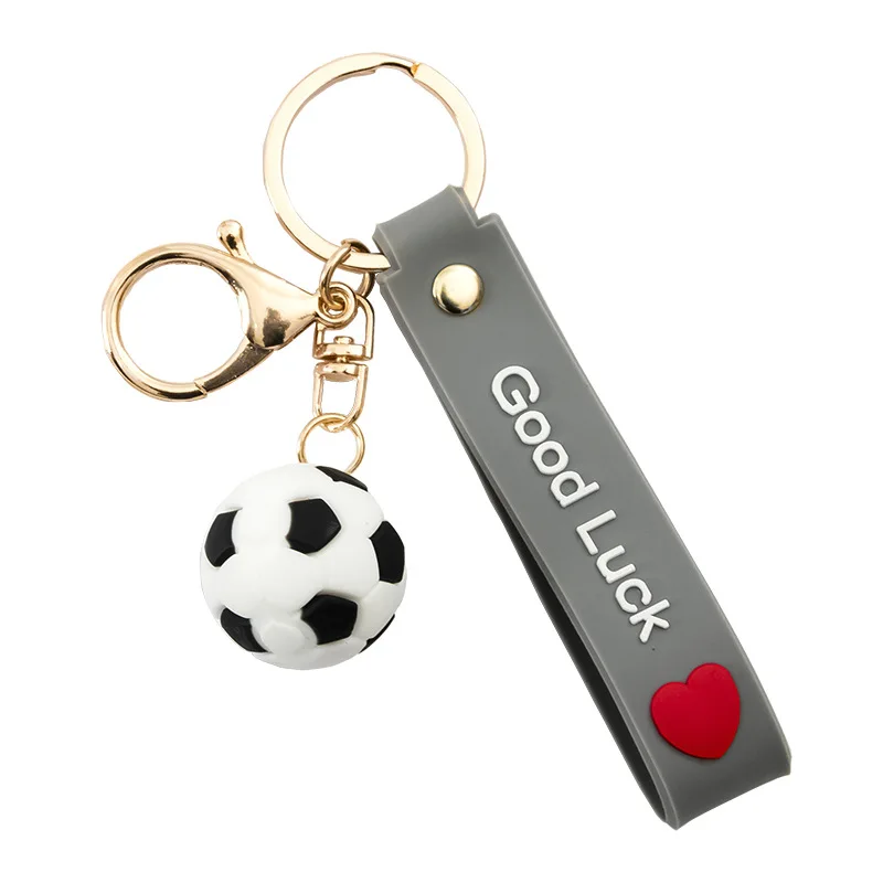 The Simulation Ball Keychain Football Basketball Rugby Tennis Pendant Sports Gifts for Fans