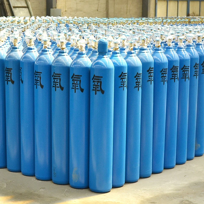 
High Pressure Oxygen Gas Factory Supply High Pressure Oxygen Gas Cylinders 
