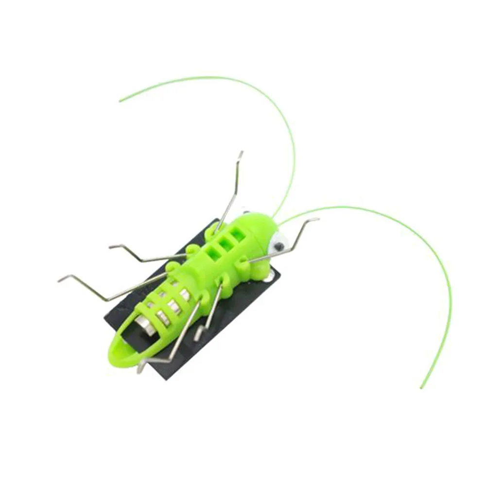 HUAMJ Novelty Funny Kids Gifts Power Energy Grasshopper Insect Solar Toys