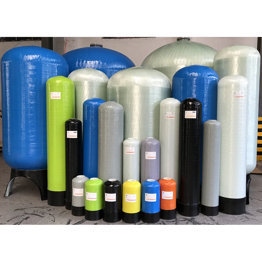 Water Treatment Fiberglass Vessel FRP Tank Water Softener RO System Fiberglass Tank