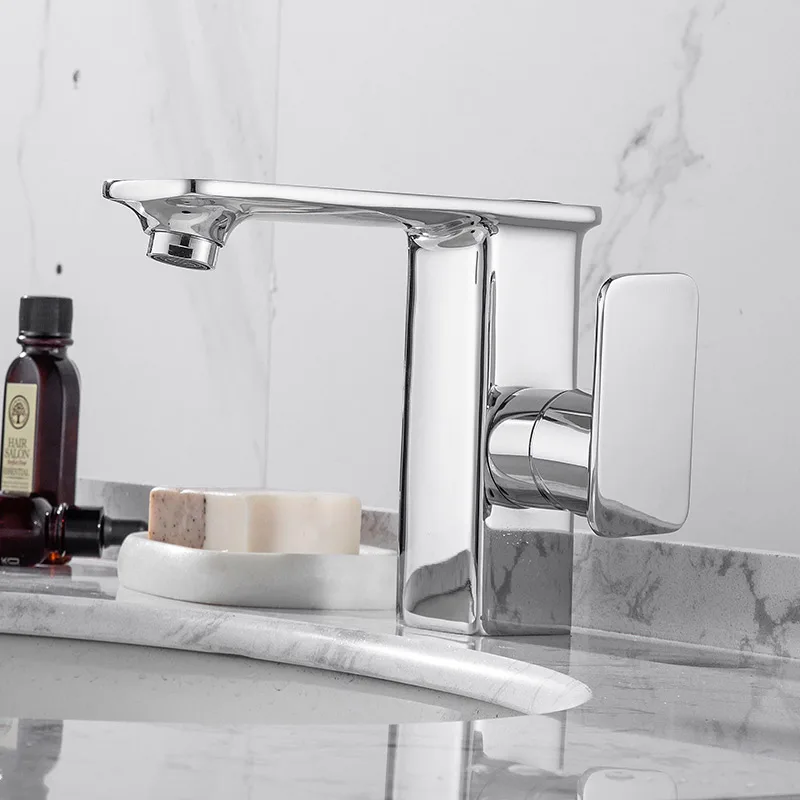 
New Design Deck Mounted LED Digital Basin mixer Cold Hot Water Mixer Bathroom Digital Basin Faucet 