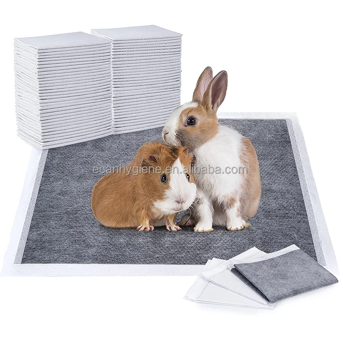 Rabbit Pee Pads Disposable Super Absorbent Diaper Pet Toilet/Potty Training Pads for Guinea Pigs Hedgehog  Hamsters