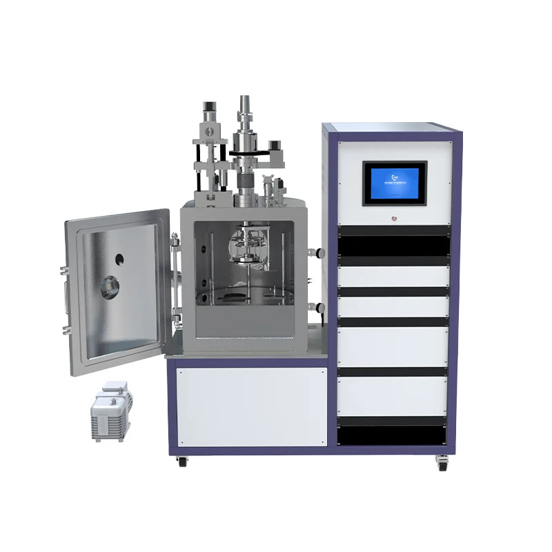 Electron Beam Evaporation Coating Equipment with 6-Hole Crucible Electronic Gun