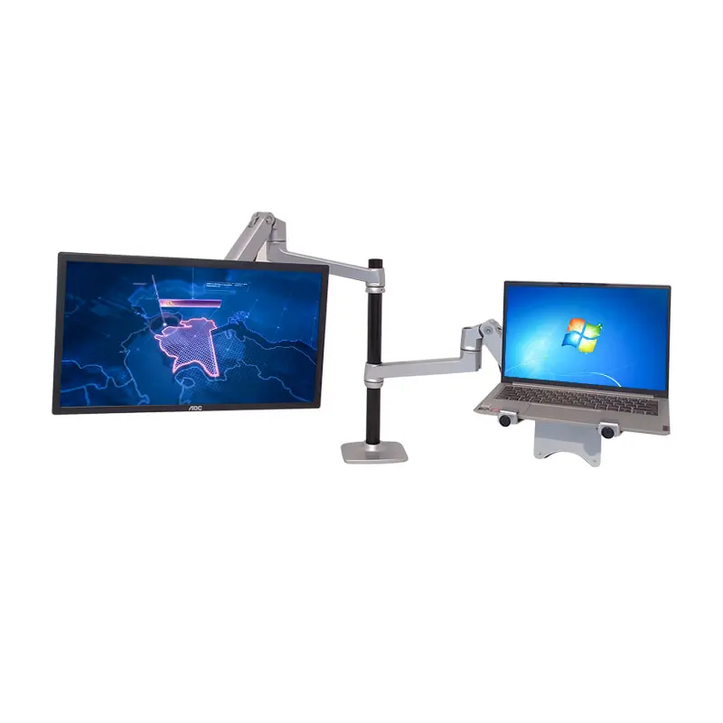 Junnan double pole monitor laptop bracket stock office home chair with monitor arm omron digital arm bp monitor