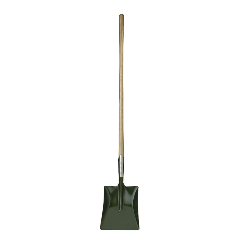Steel Wooden Handle Shovel Spade 2 Handle Shovel