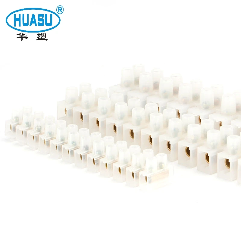 U Type 10A  Plastic Electric Terminal Blocks Connector
