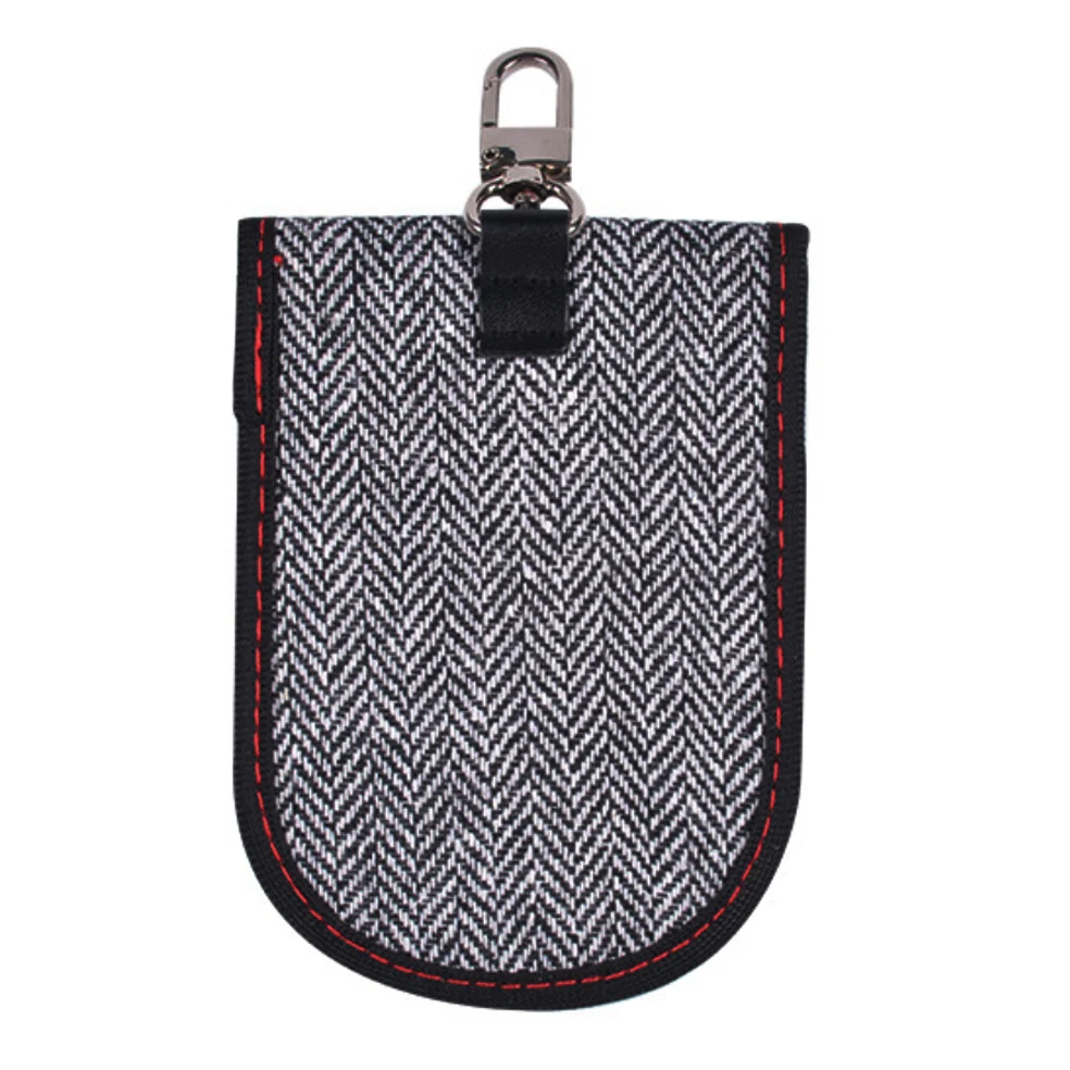 
Wool signal shielding bag Faraday Key Fob bag 