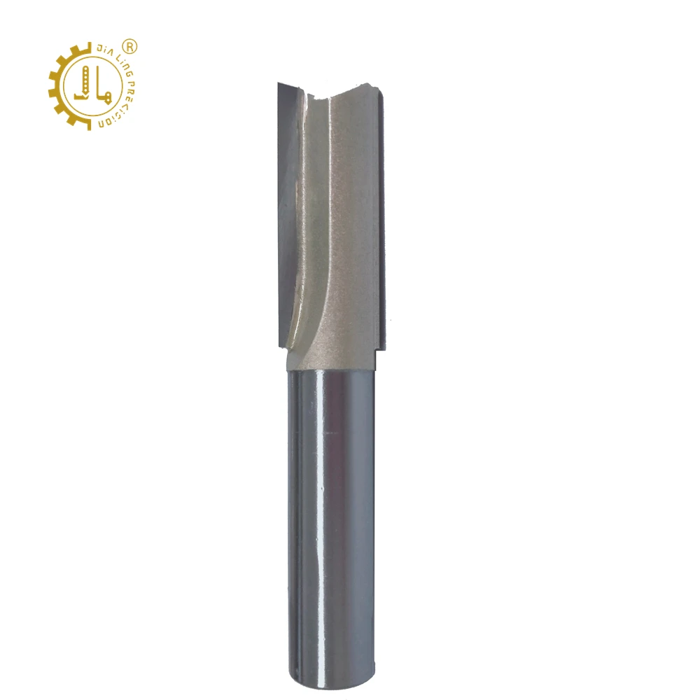 TCT Two Flutes Straight Bit Wood CNC Milling Cutter Endmill Carbide 2 Flute TCT Straight Router Bit