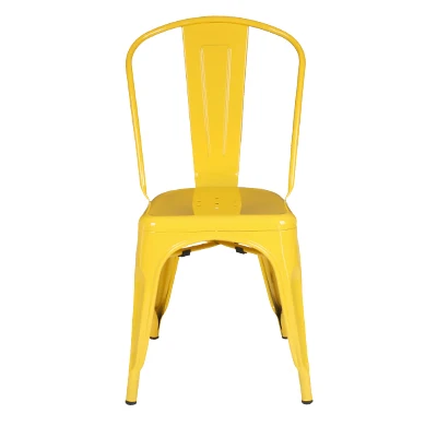 Оптовая продажа, популярная мебель для ресторана, металлический промышленный стул для улицы