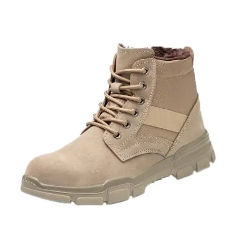 TJ-OUTDOORS Wholesale Custom Low Ankle Winter Tactical Boots for Men, Lightweight Durable Outdoor Coyote Combat Shoes