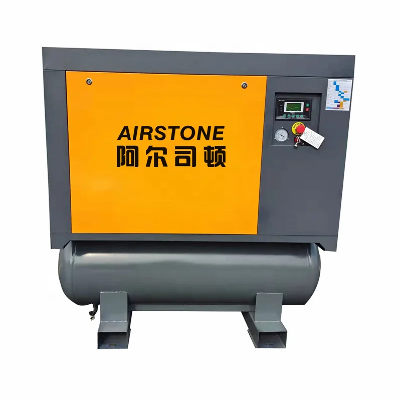 Airstone 11kw 15hp screw air comrepssor with dryer and tank air compressor for oxygen concentrator