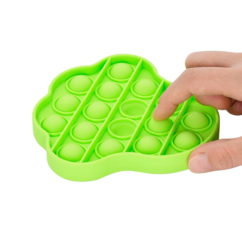 
Educational Soft Toy Tactile Logic Travel Manufacturer Wholesale Silicone Custom Logo Accepted to Relieve Stress Nine Bloom 