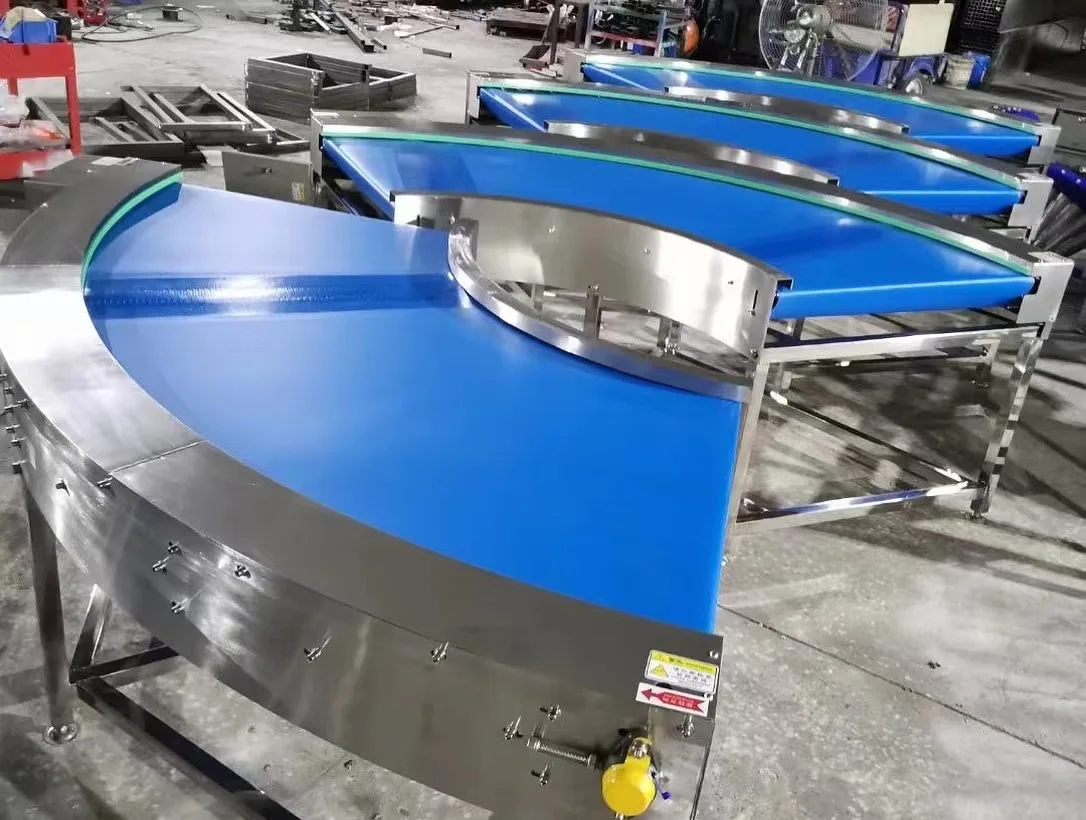 Food Grade PU PVC Belt  Conveyor for Medical Food products PU Belt Conveyor Machine Belt For Sale